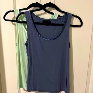Banana republic luxe touch tank tops (2) small